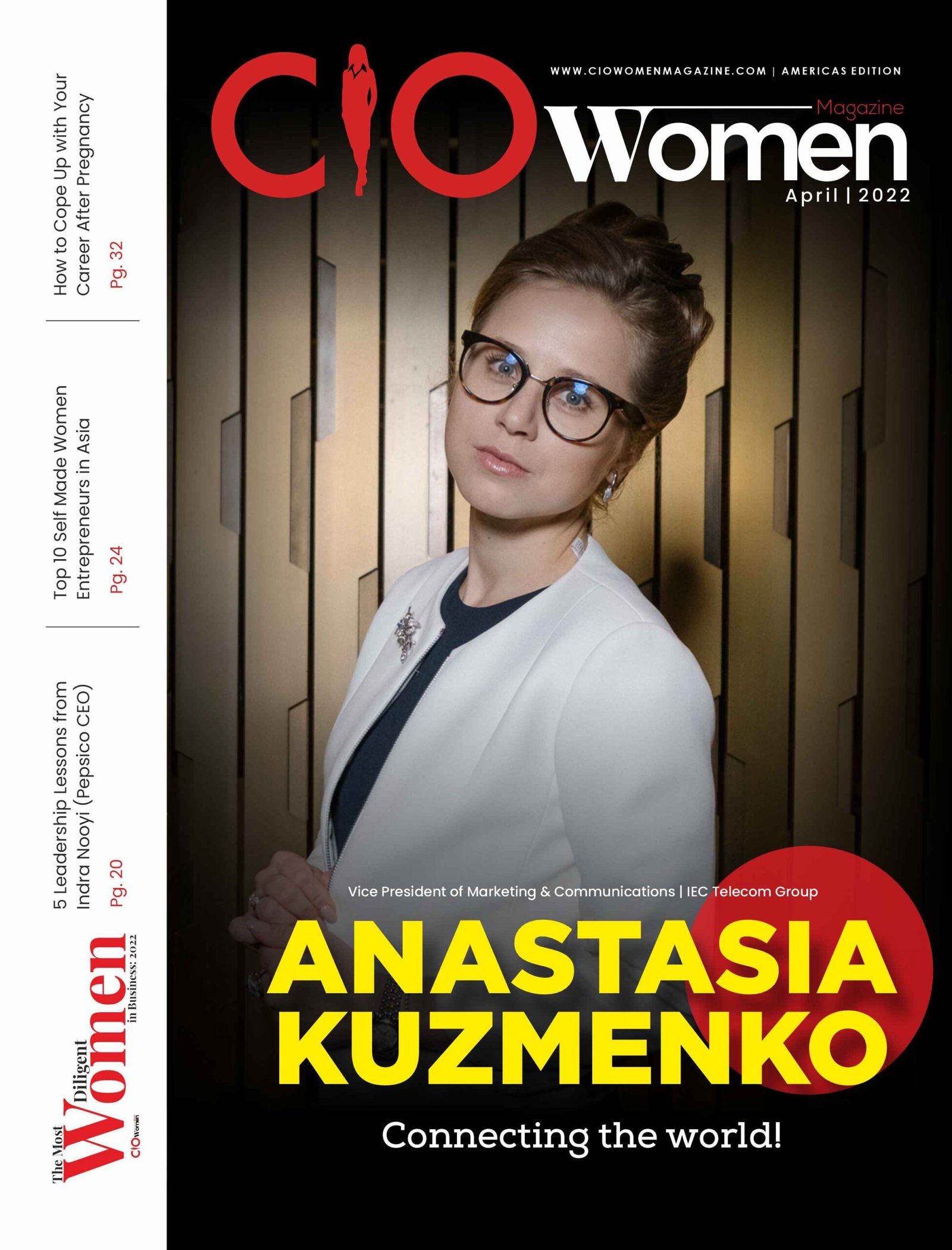 The Most Diligent Women in Business: 2022 Cover Page