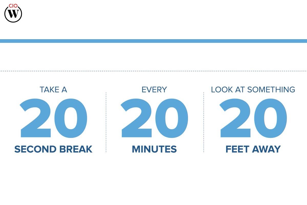 How to prevent eye strain? - 20-20-20 rule : 4 Best Ways | CIO Women Magazine