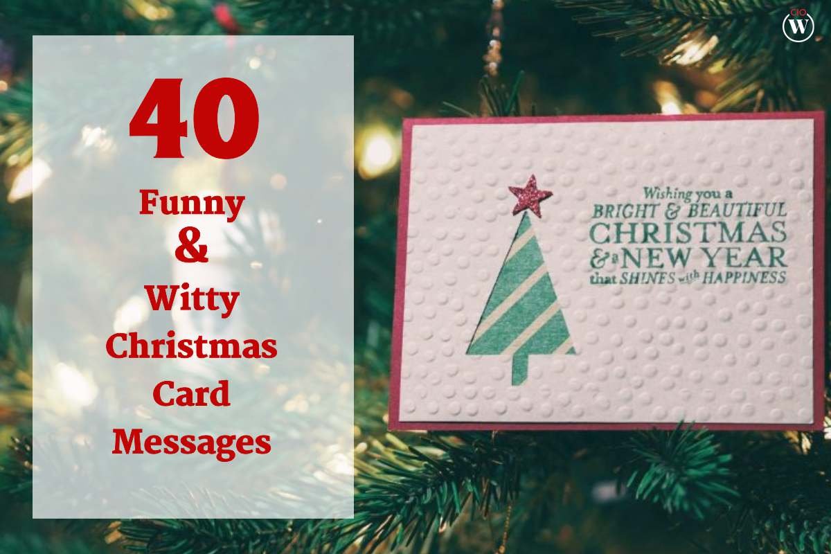 40 Funny and Witty Christmas Card Messages