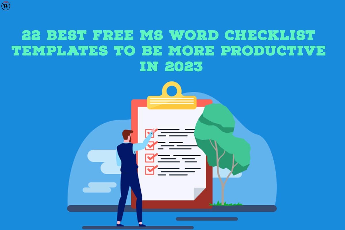 22 Best Free MS Word Checklist Templates to Be More Productive in 2023 | CIO Women Magazine