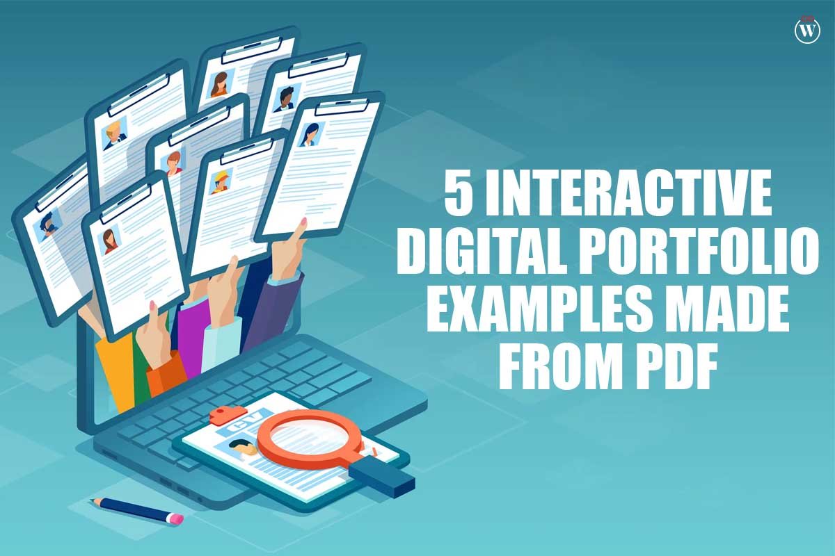 5 Interactive Digital Portfolio Examples Made from PDF