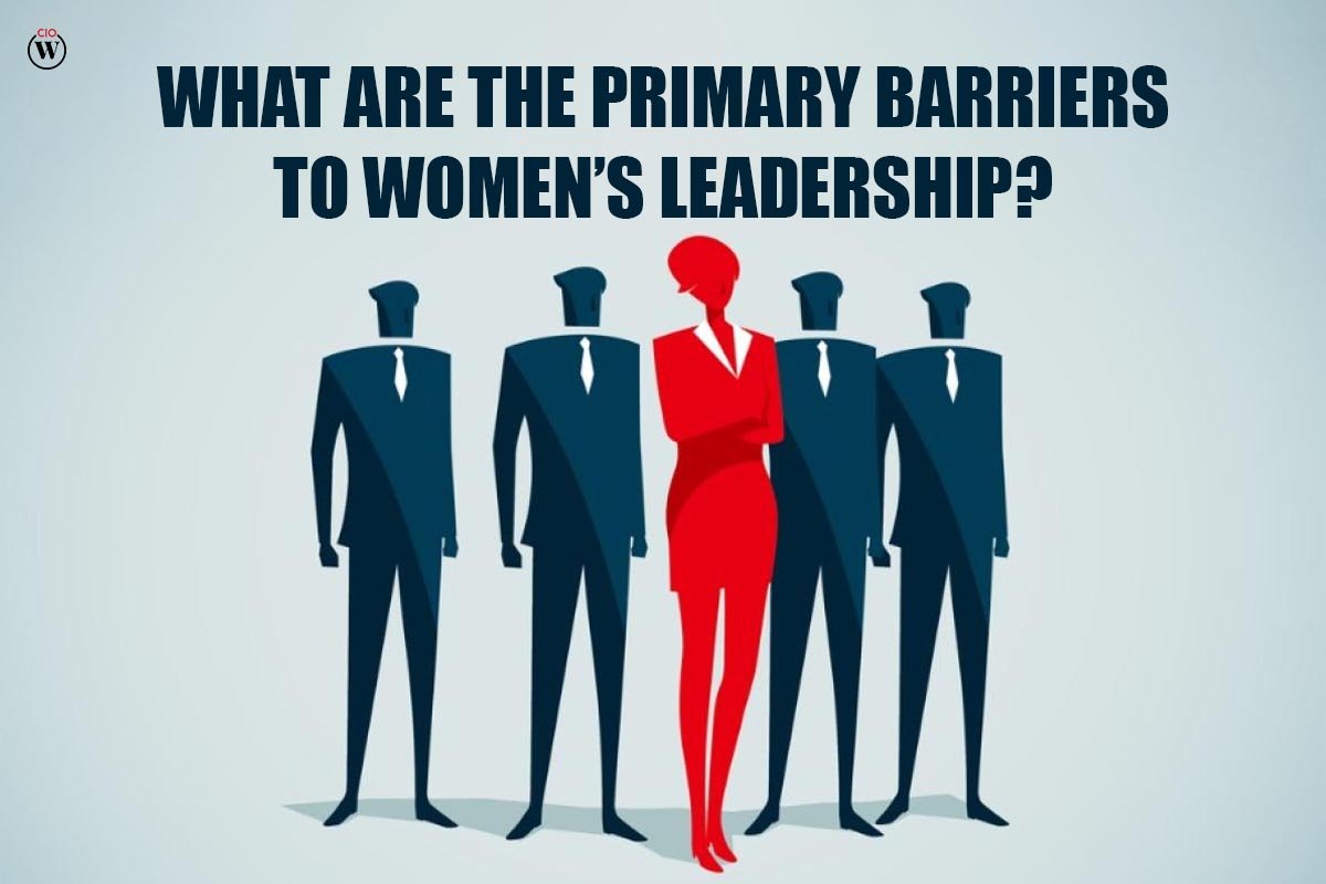 What are the primary barriers to womens leadership?