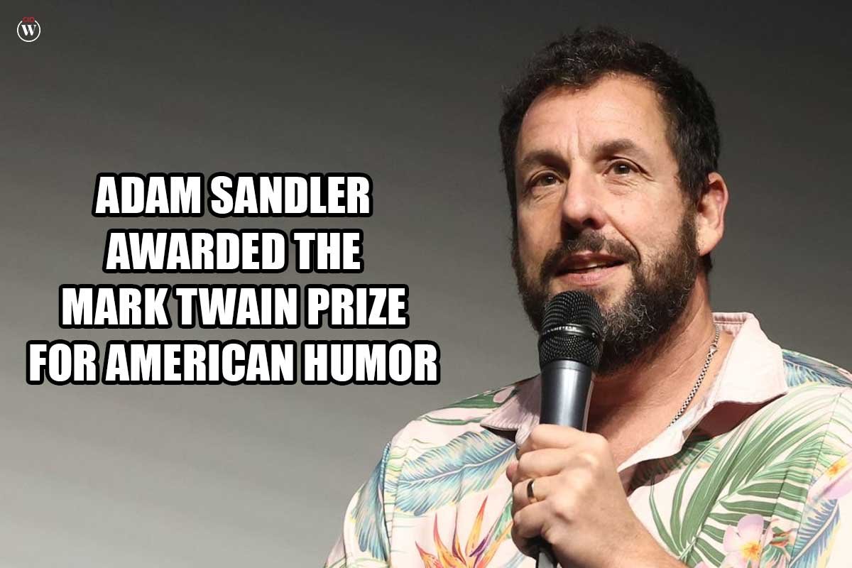 Adam Sandler Awarded the Mark Twain Prize for American Humor | CIO Women Magazine