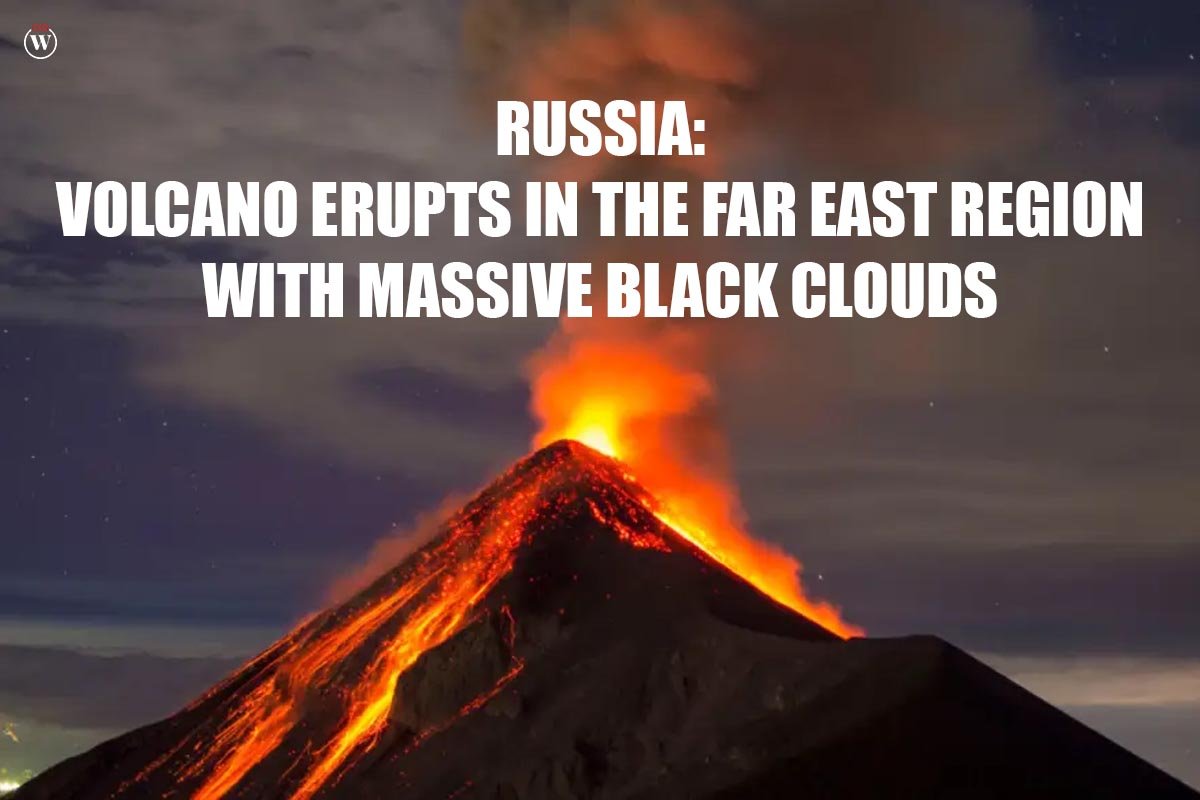 Russia: Volcano Erupts in the Far East Region with Massive Black Clouds