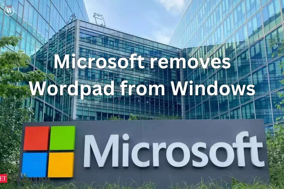 Microsoft removes Wordpad from Windows | CIO Women Magazine