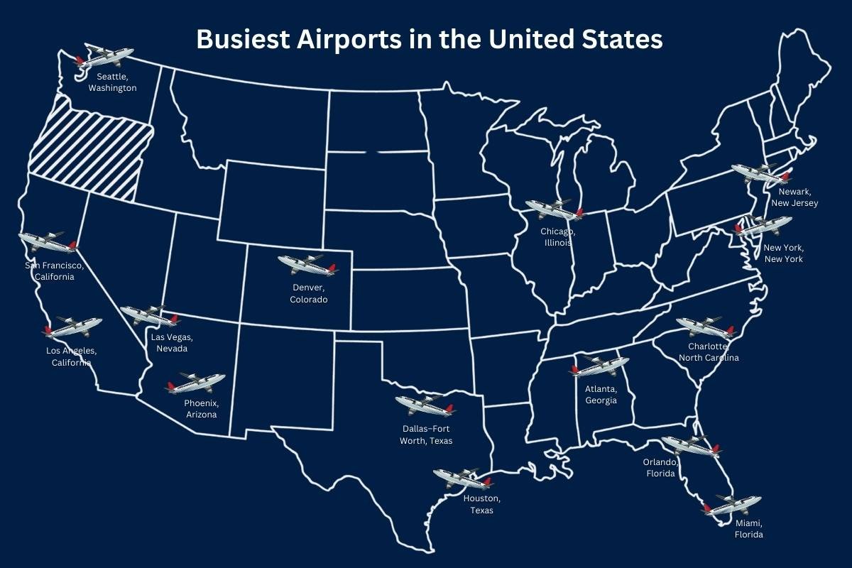 The Top 15 Busiest Airports in the United States | CIO Women Magazine